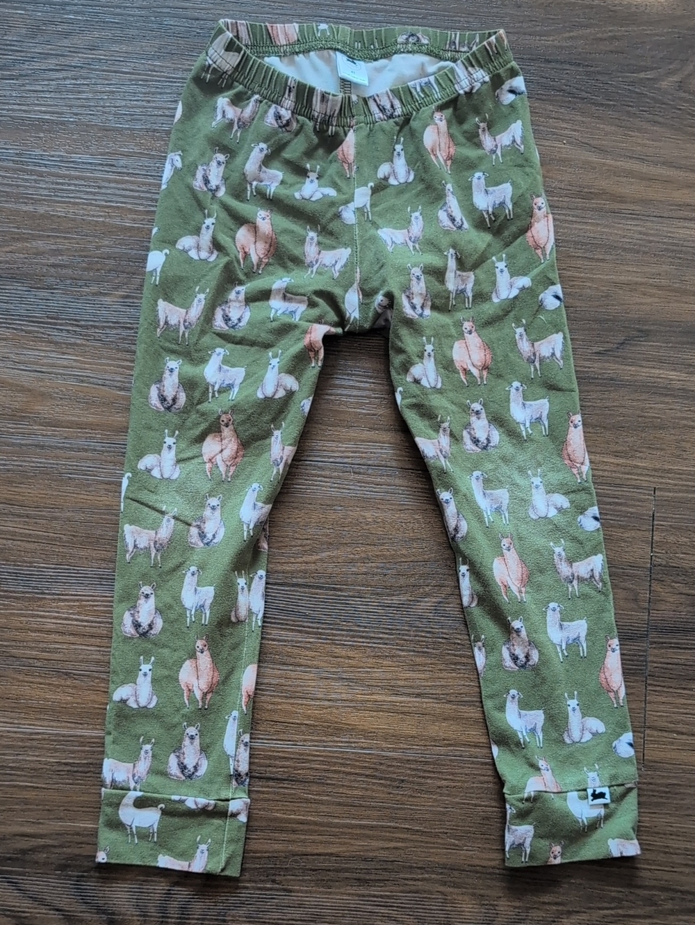 Little & Lively Llama Print Leggings